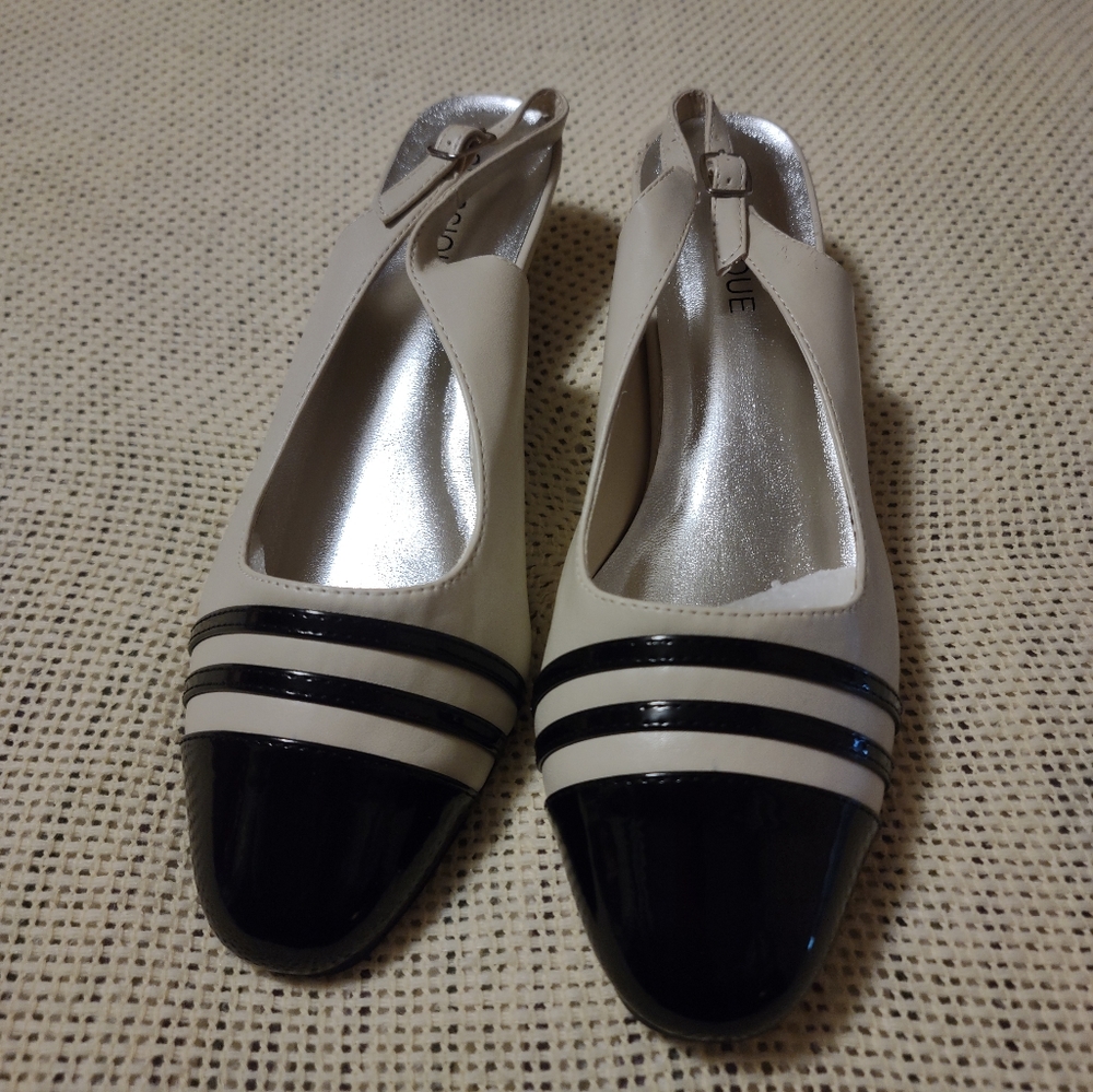 BRAND NEW!!! AMERIMARK CLASSIQUE CELESTE SLINGBACK LADIES SHOES. SIZE 10M.